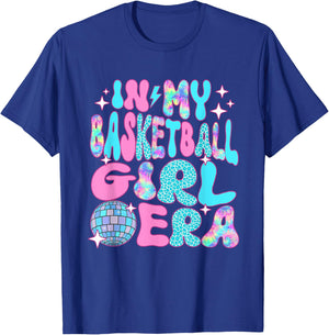 Disco In My Basketball Girl Era T-Shirt - T-Shirt | Royal