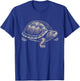 Tin Turtle Graphic Design and Men T-Shirt - T-Shirt | Royal