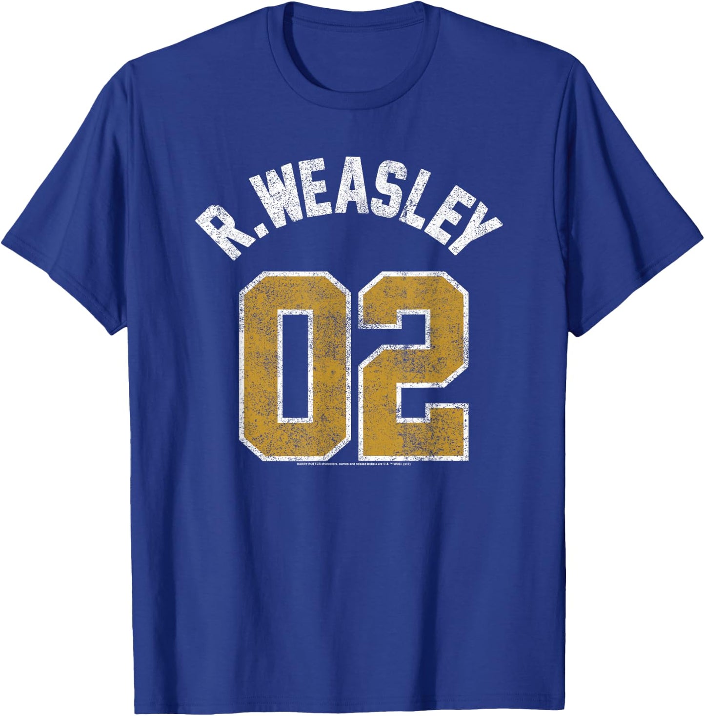 Harry Potter Weasley Jersey T-Shirt - T-Shirt | Royal
