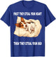 Rat Terrier Sleeping Pajamas Nightgown T-Shirt - T-Shirt | Royal