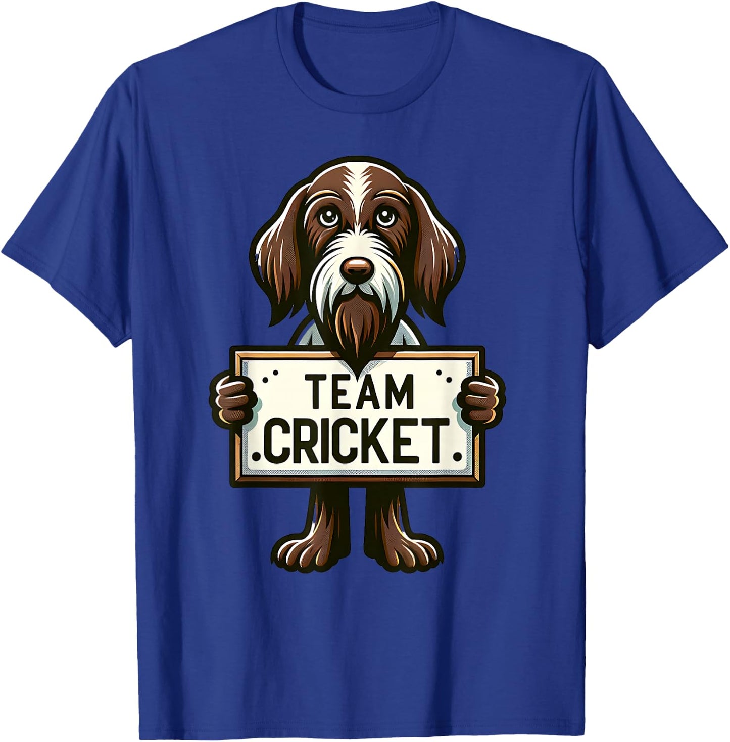 Team Cricket, Justice for Cricket, Dog Lover, Hunting Dog T-Shirt - T-Shirt | Royal