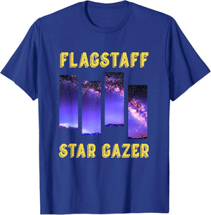 Flagstaff Star Gazer Night Sky Milky Way Galaxy Arizona Swag T-Shirt - T-Shirt | Royal
