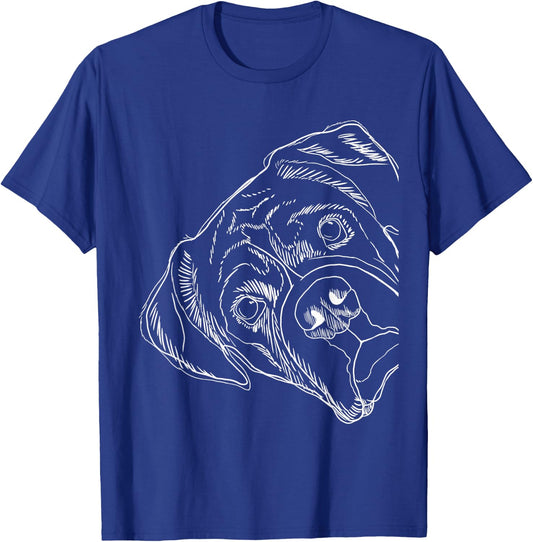 Funny Dog German Boxer T-Shirt - T-Shirt | Royal