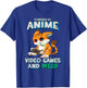 Powered By Anime Video Games Weed Kawaii Gamer Cat Cannabis T-Shirt - T-Shirt | Royal