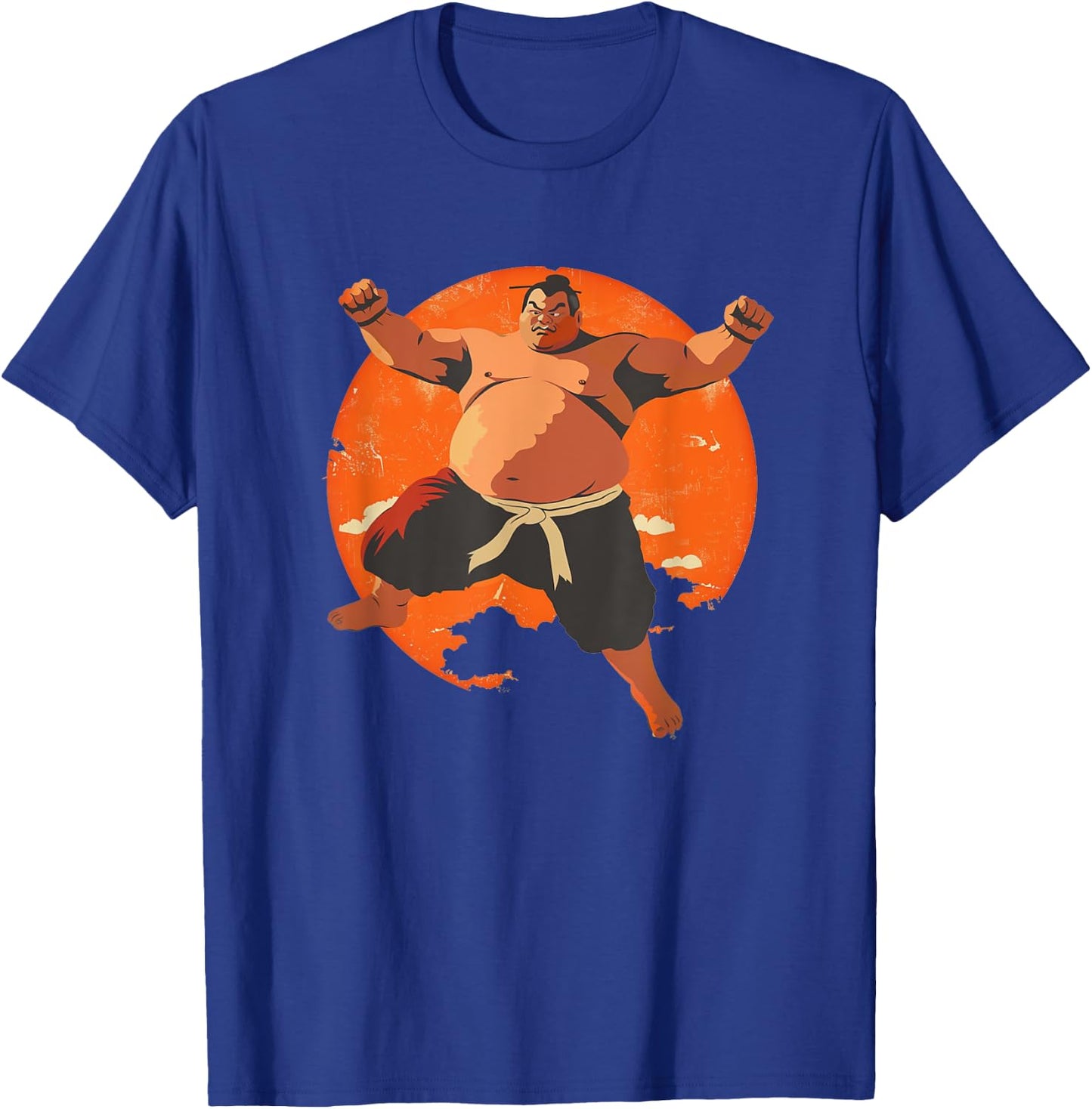 Awesome Sumo Costume for Japanese Sumo Lovers T-Shirt - T-Shirt | Royal