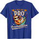 Funny pro Sloth Costume for Procrastination T-Shirt - T-Shirt | Royal