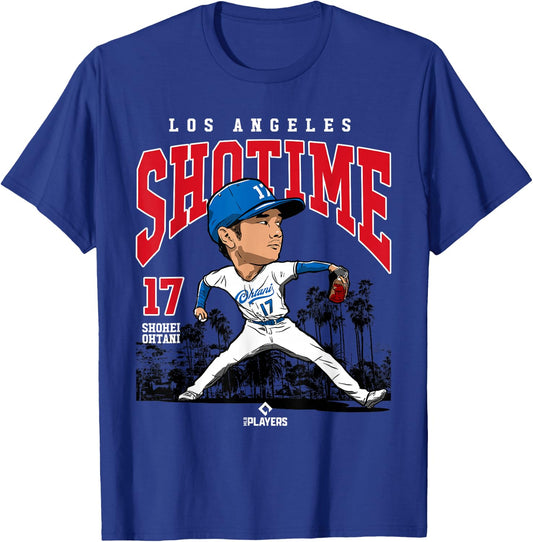 Shohei Ohtani | Los Angeles Baseball MLB Player | MLBOHT3005 T-Shirt - T-Shirt | Royal