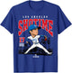 Shohei Ohtani | Los Angeles Baseball MLB Player | MLBOHT3005 T-Shirt - T-Shirt | Royal