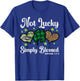 St Patricks Day Not Lucky Simply Blessed Saint Paddys Women T-Shirt - T-Shirt | Royal