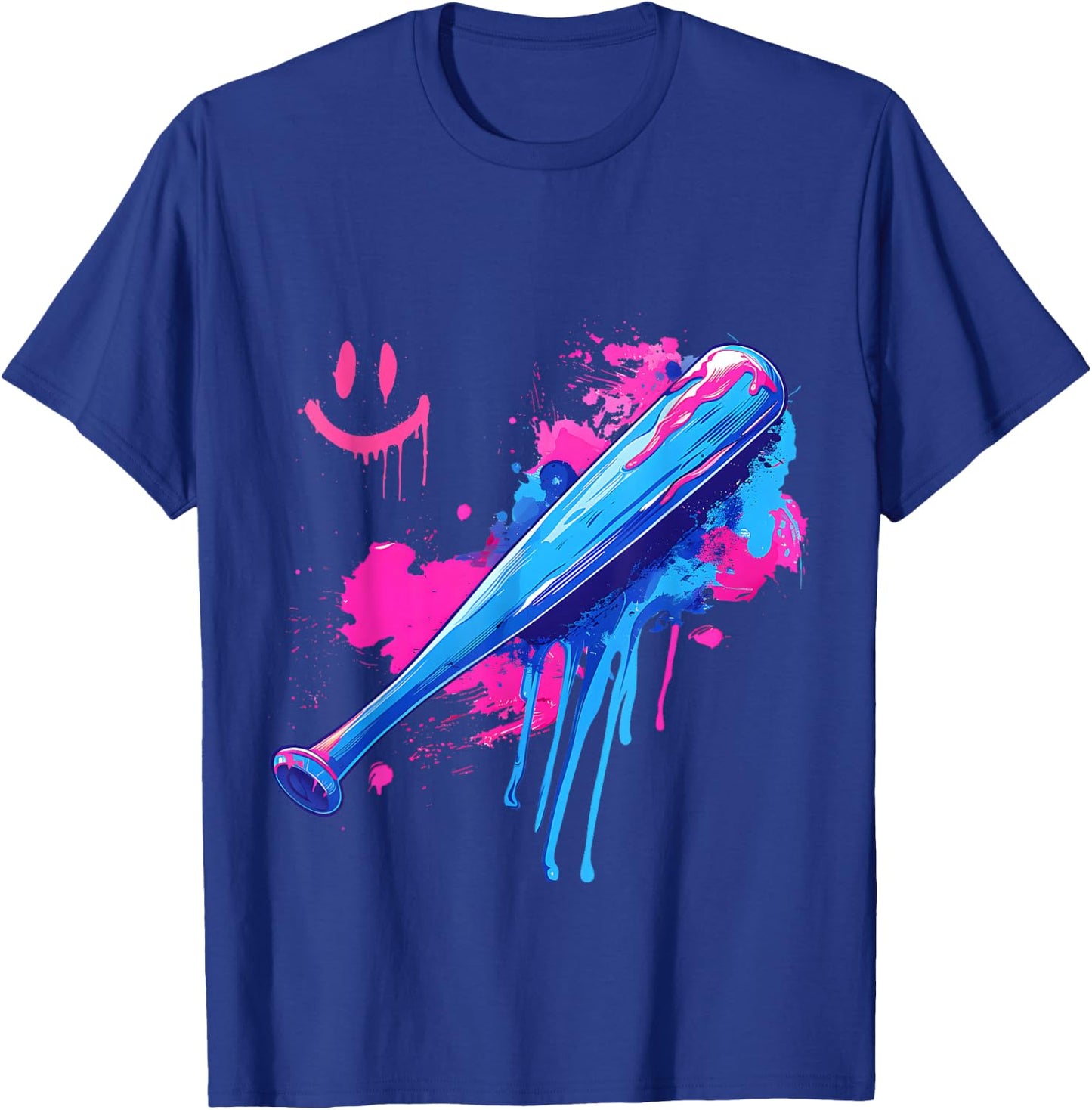 Baseball Bat with Sprinkles Drip Boys T-Shirt - T-Shirt | Royal