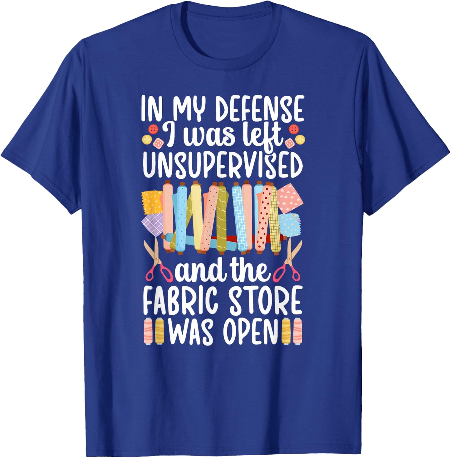 Quilting Funny Quilt Quilter Quilt Lover T-Shirt - T-Shirt | Royal