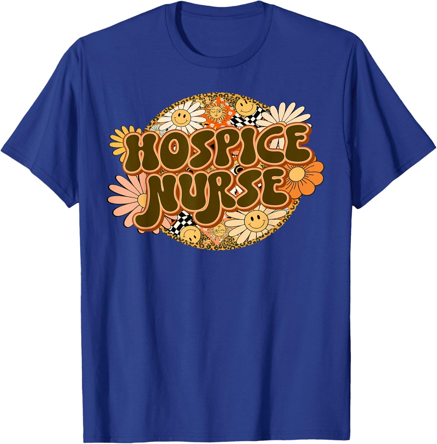 New Hospice Social Worker Nursing Aide Hospice Nurse Week T-Shirt - T-Shirt | Royal