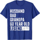 Husband Dad Grandpa 60 Year Old Legend 60th Birthday T-Shirt - T-Shirt | Royal
