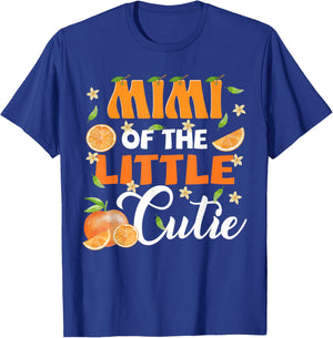 Mimi of The Little Cutie Orange Clementine Bday Party T-Shirt - T-Shirt | Royal