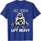 Urban Empyre Raccoon Bodybuilder x Eat Trash Lift Heavy T-Shirt - T-Shirt | Royal