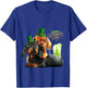 St Patrick's Day Irish Saint Patrick Shamrock Dachshund Love T-Shirt - T-Shirt | Royal