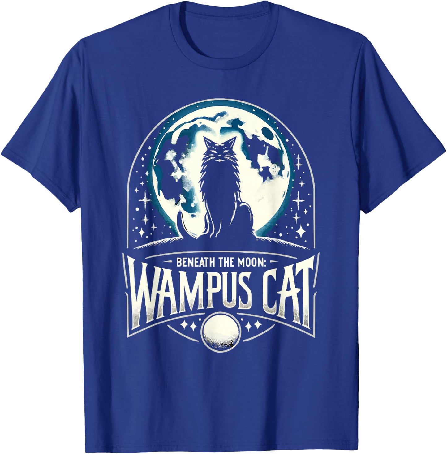 Wampus Cat American Folklore Cryptozoology Cryptid T-Shirt - T-Shirt | Royal