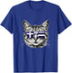 Greek Flag Cat Owner Souvenirs Products Kitten Greece T-Shirt - T-Shirt | Royal