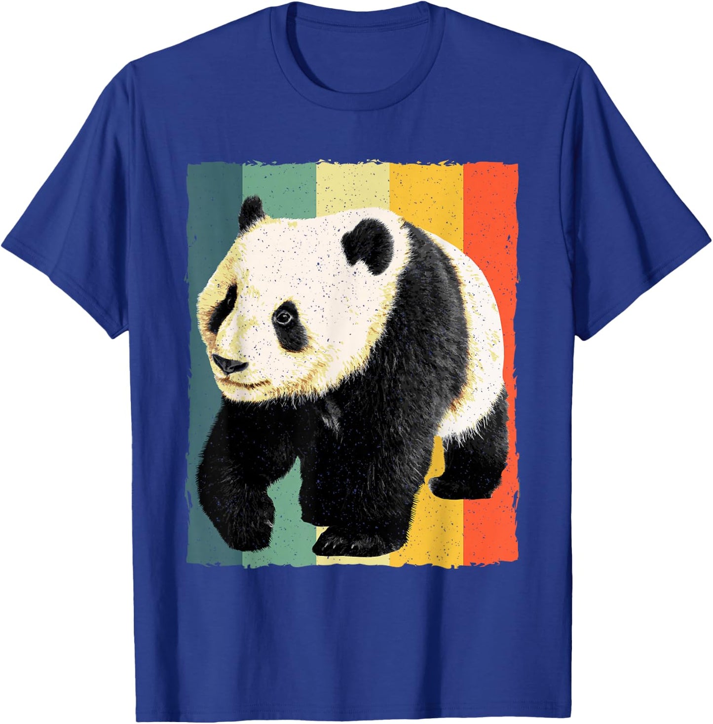 Panda Design Women Kids Giant Panda Bear Lover Panda T-Shirt - T-Shirt | Royal