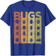 Bugs Vintage Insects Entomologist Retro Bugs T-Shirt - T-Shirt | Royal