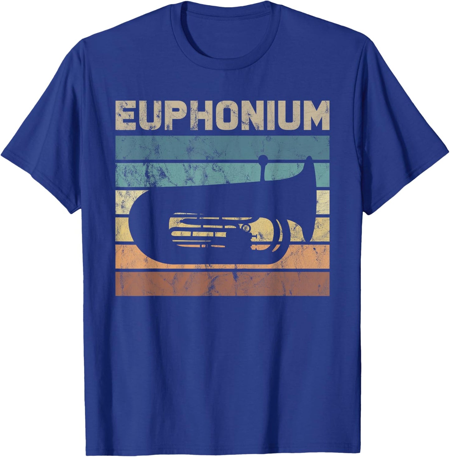 Euphonium Music Musician Baritone T-Shirt - T-Shirt | Royal