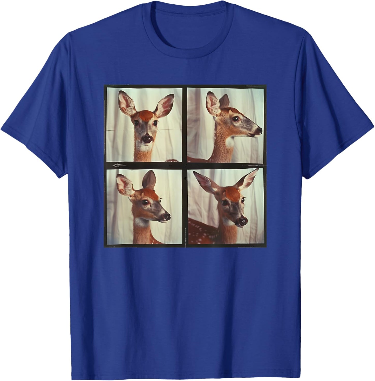 Whitetail Deer Beautiful Animal Photobooth Fawn Deer Lover T-Shirt - T-Shirt | Royal