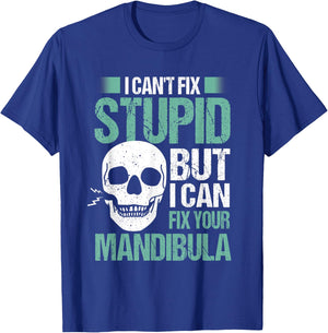 Oral Maxillofacial Surgery Maxillofacial Surgeon T-Shirt - T-Shirt | Royal