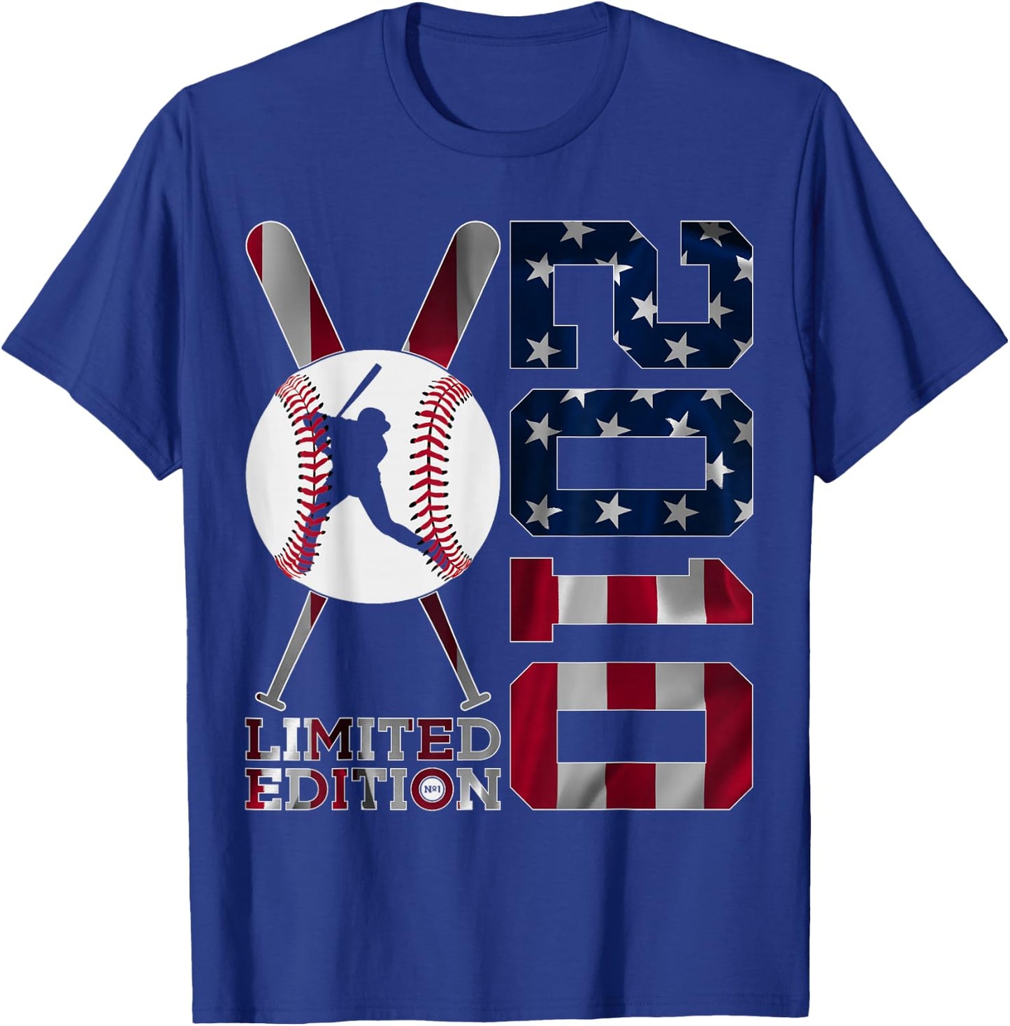 15th BIRTHDAY BASEBALL LIMITED EDITION 2010 T-Shirt - T-Shirt | Royal