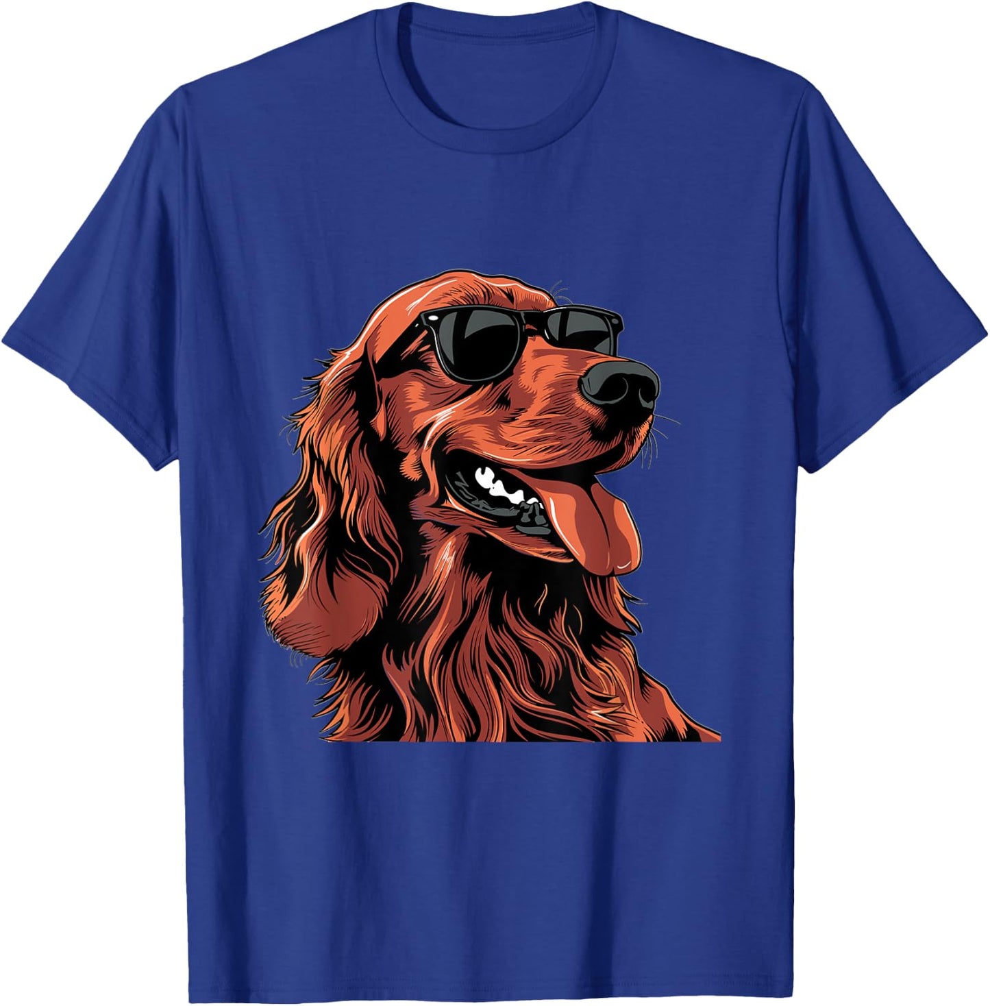 Irish Setter Dog Breed Graphic Men Women Kids T-Shirt - T-Shirt | Royal