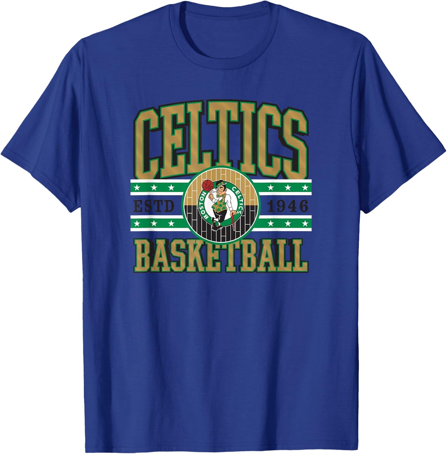 NBA Boston Celtics Courtside T-Shirt - T-Shirt | Royal