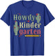 Howdy Kindergarten Teacher Rodeo Cowgirl Cowboy Kindergarten T-Shirt - T-Shirt | Royal
