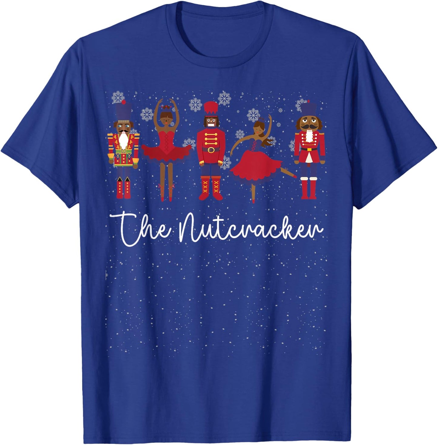 African American Nutcracker Christmas Funny Nutcracker T-Shirt - T-Shirt | Royal