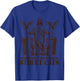 Jesus Love Your Local Street Cats Christian Raccoon Bird T-Shirt - T-Shirt | Royal