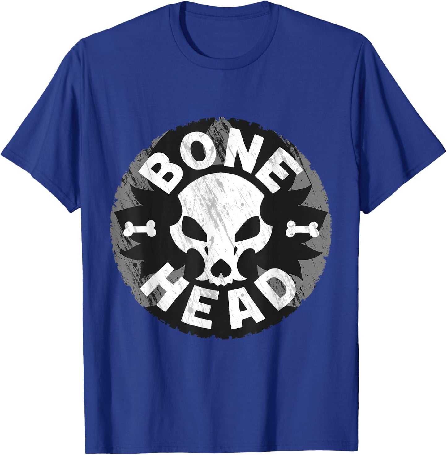 BONE HEAD - Skulldog T-Shirt - T-Shirt | Royal
