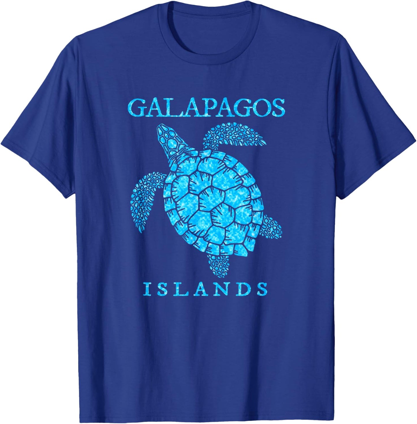 Galapagos Islands Ecuador Sea Turtle Souvenir T-Shirt - T-Shirt | Royal