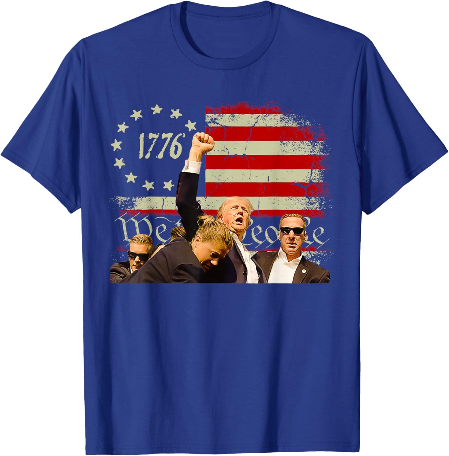 Trump PA Rally Pennsylvania Rally Trump 2024 T-Shirt - T-Shirt | Royal