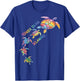 Fenwick Island Beach Delaware Sea Turtle Lover Beach Men Women Girls Kids T-Shirt - T-Shirt | Royal