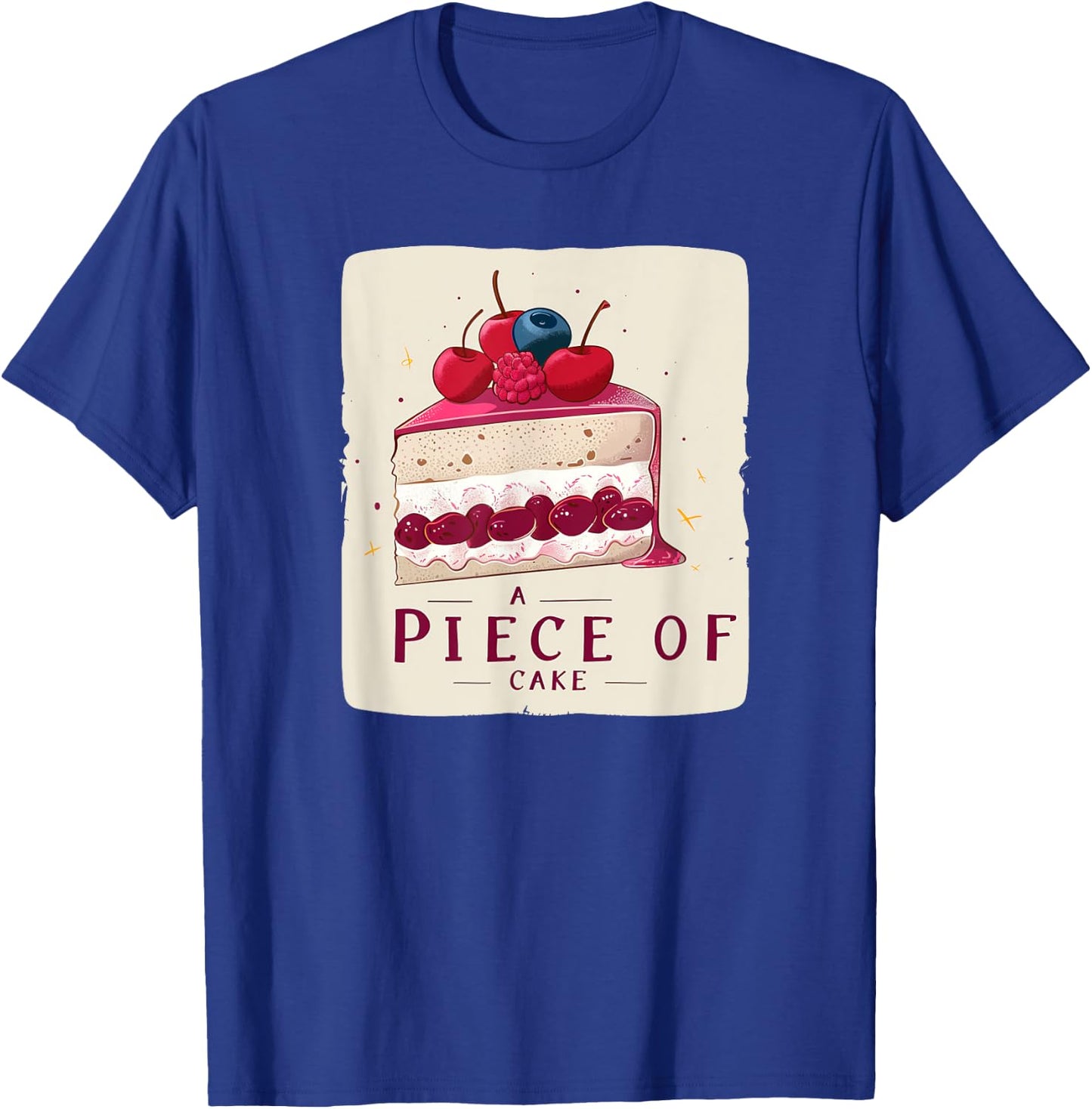 A Piece of Cake Idiom Costume T-Shirt - T-Shirt | Royal