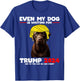 Even My Dog Is Waiting For Trump 2024 Labrador Funny Men Women Girls Kids T-Shirt - T-Shirt | Royal