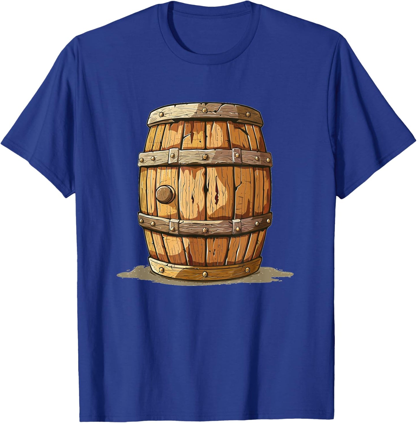 Cool big wooden Barrel T-Shirt - T-Shirt | Royal