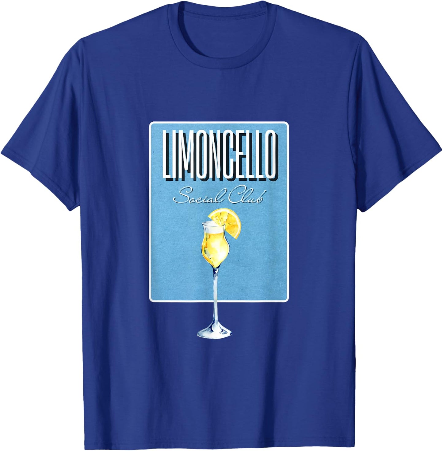 Limoncello Social Club I Lemon Lemon Italy Cocktail T-Shirt - T-Shirt | Royal
