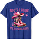 Boots and Bling its a Cowgirl Thing Cute Love Country Life T-Shirt - T-Shirt | Royal