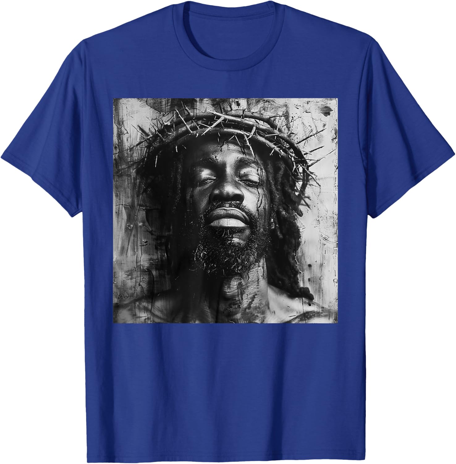 Black Jesus, Christianity, Church, Christ, Jesus T-Shirt - T-Shirt | Royal