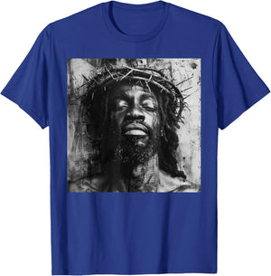 Black Jesus, Christianity, Church, Christ, Jesus T-Shirt - T-Shirt | Royal