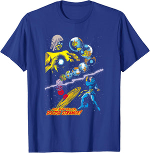 Marvel Comics Retro Doctor Strange Vintage Celestial Logo T-Shirt - T-Shirt | Royal