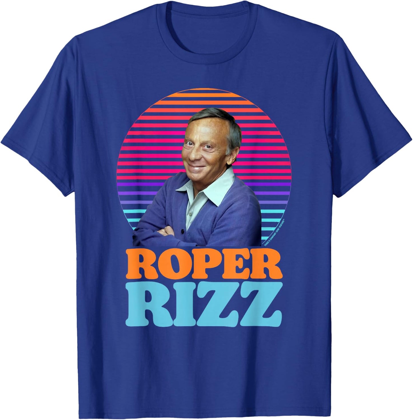 Roper Rizz Funny Three's Company Mr Roper Stanley T-Shirt - T-Shirt | Royal