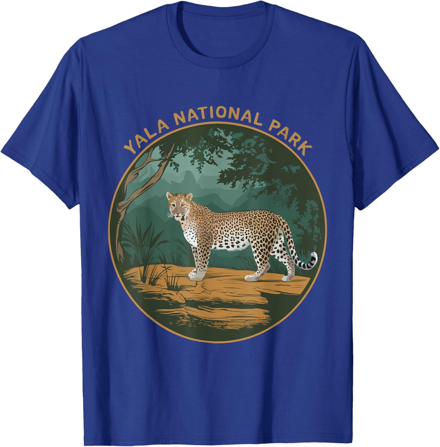 Leopards Yala National Park Souvenir Sri Lanka Wildlife T-Shirt - T-Shirt | Royal