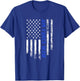 Air Force Mom Patriotic American Flag T-Shirt - T-Shirt | Royal