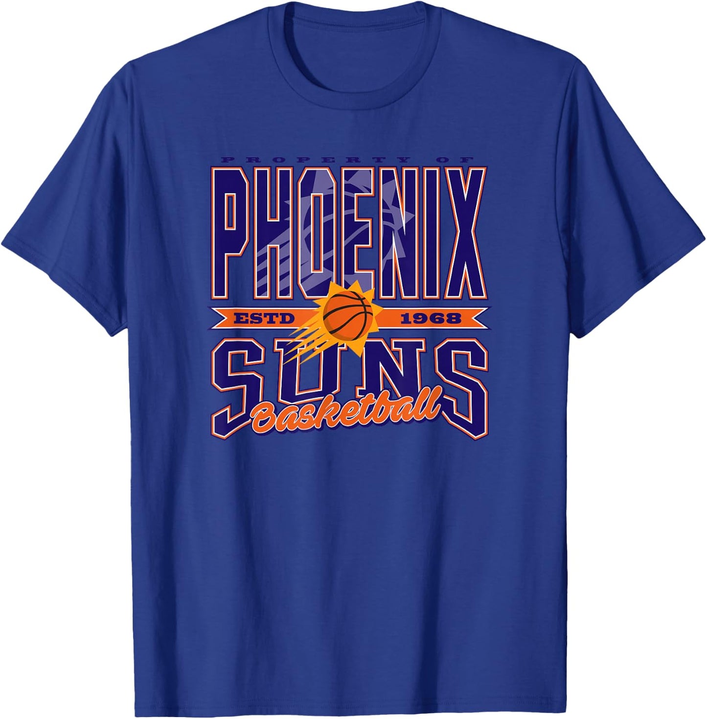 NBA Phoenix Suns Nonstop Action T-Shirt - T-Shirt | Royal