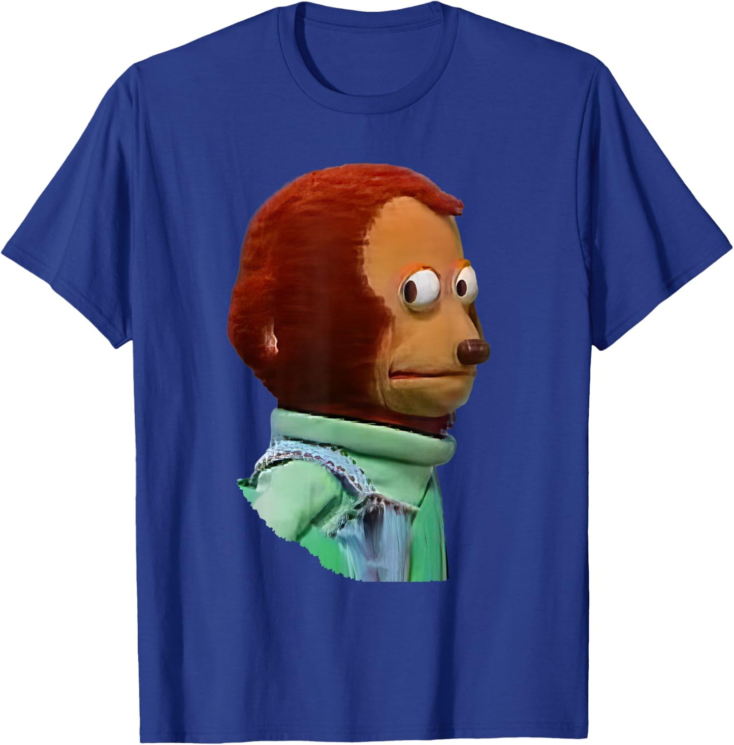 Pedro the Monkey Meme - Iconic Side-Eye Expression T-Shirt - T-Shirt | Royal
